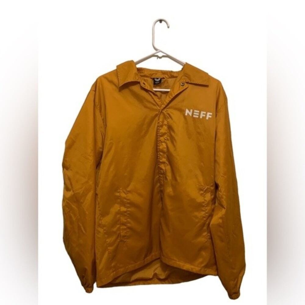 NEFF Utility Jacket Lightweight Streetwear Skater Checkerboard Rose Sz Medium